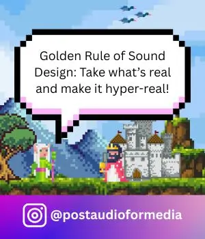 Post Audio for Media Instagram